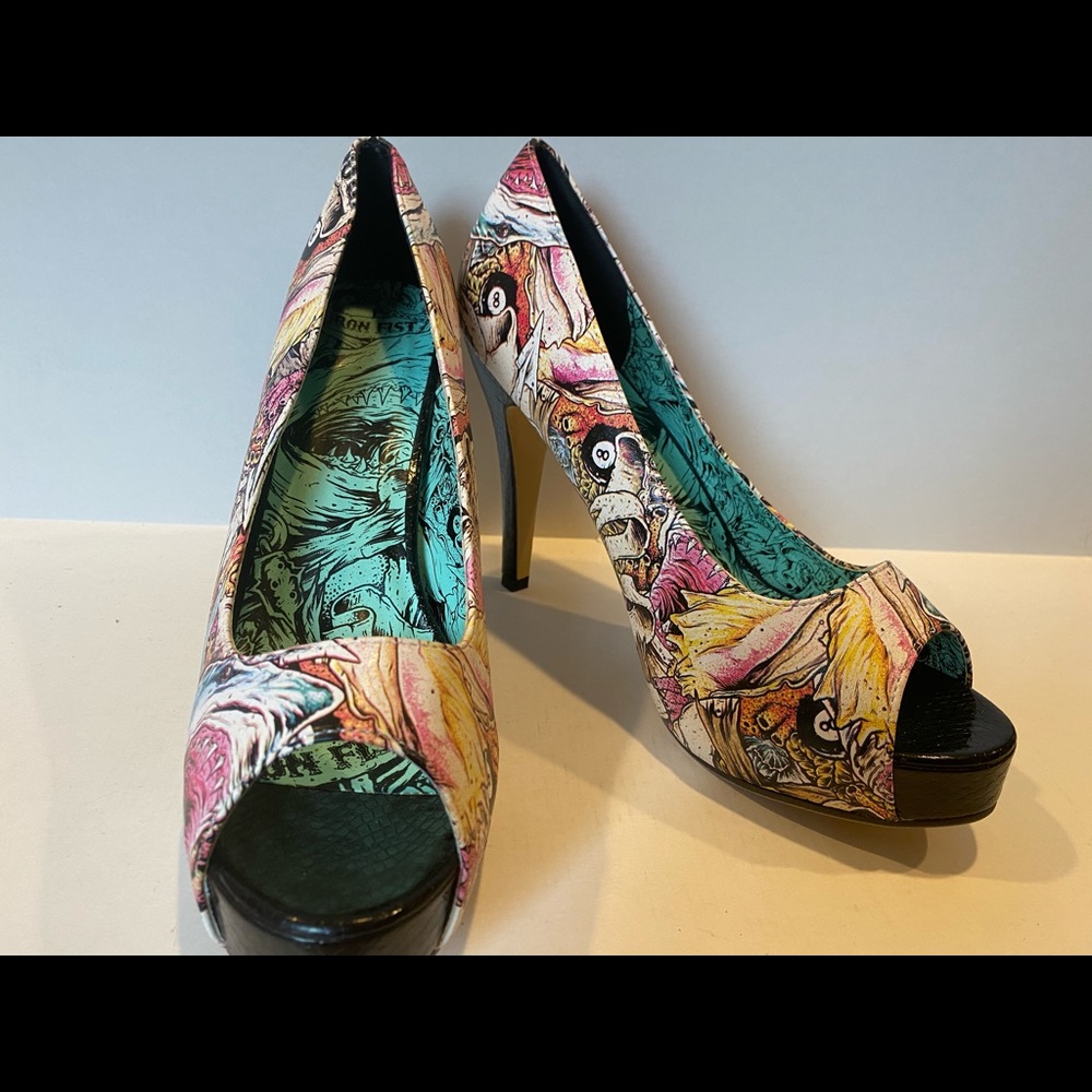 NWOT IRON FIST HEELS